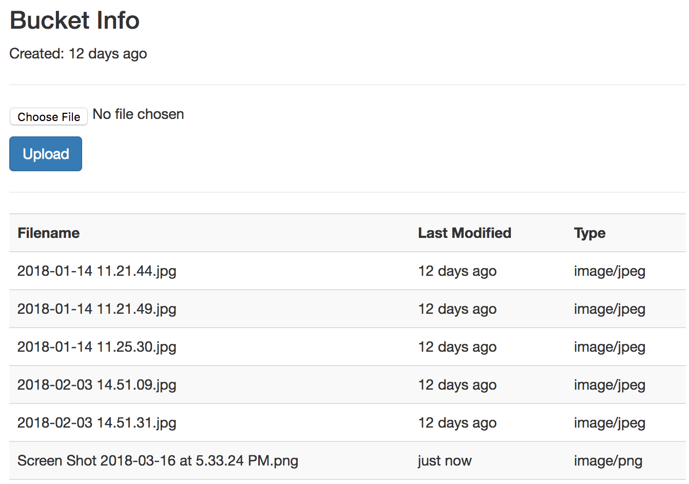Redirect after file upload
