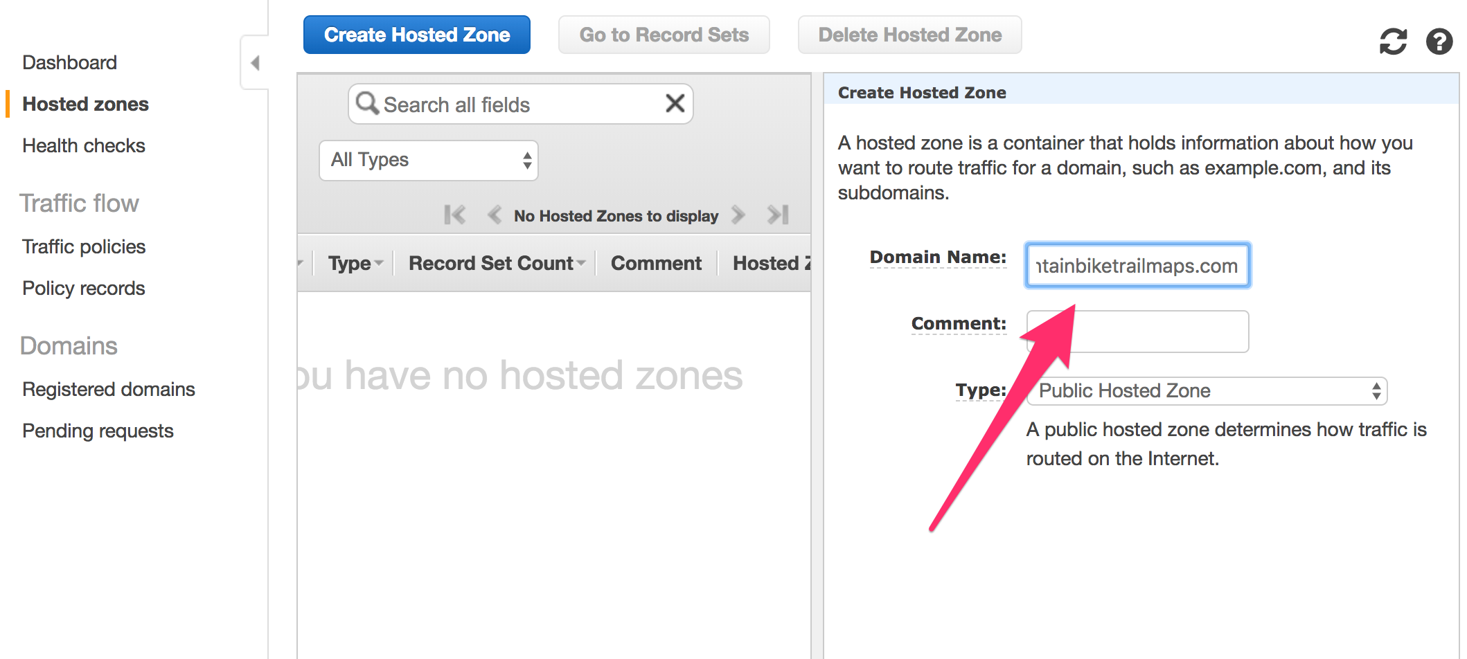 Enter Domain