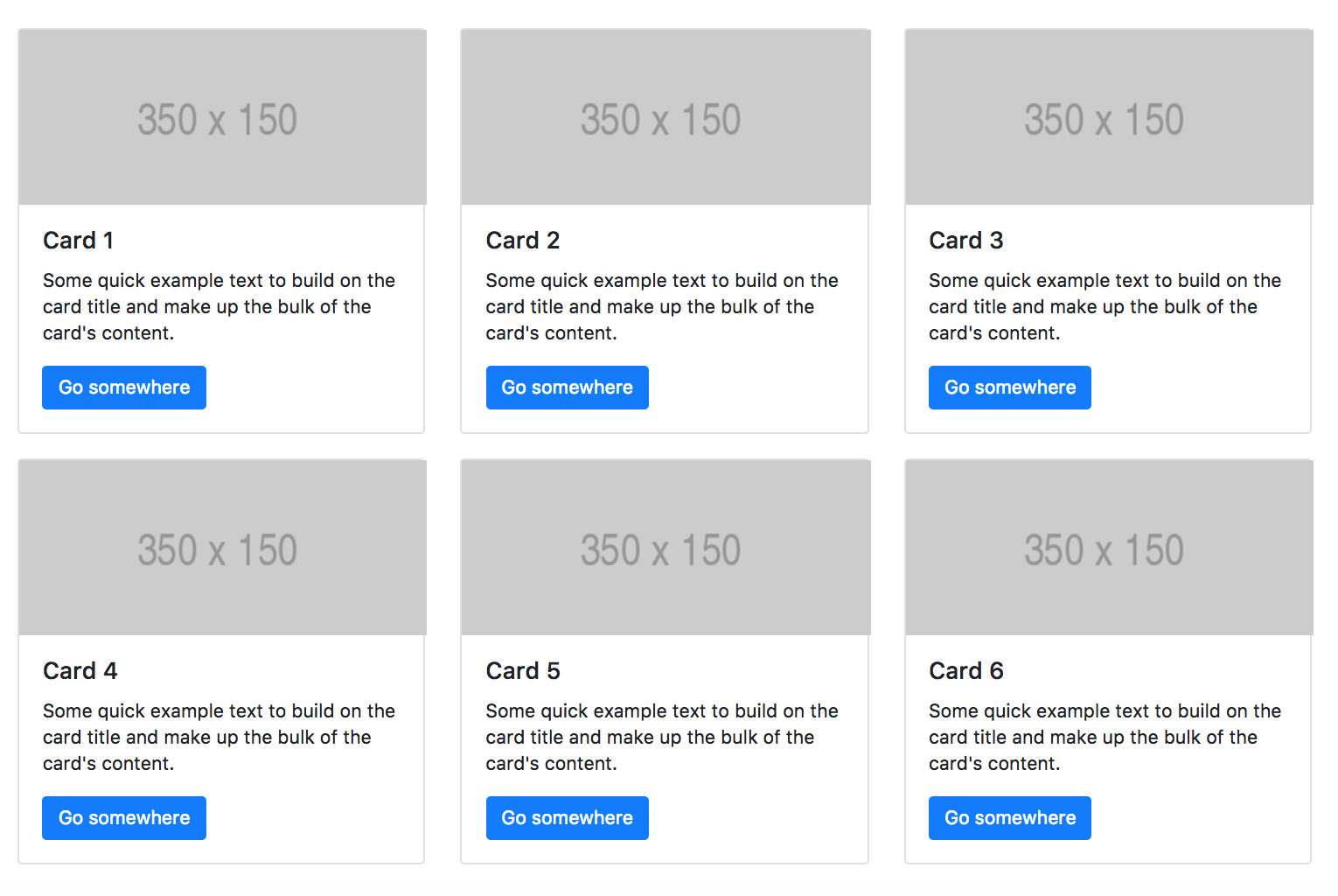 Bootstrap cards