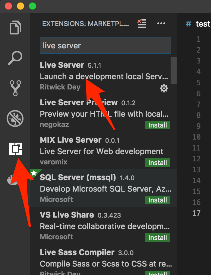 live server plugin