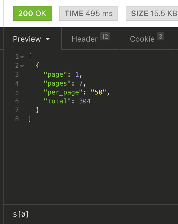 JSONpath expression to get metadata